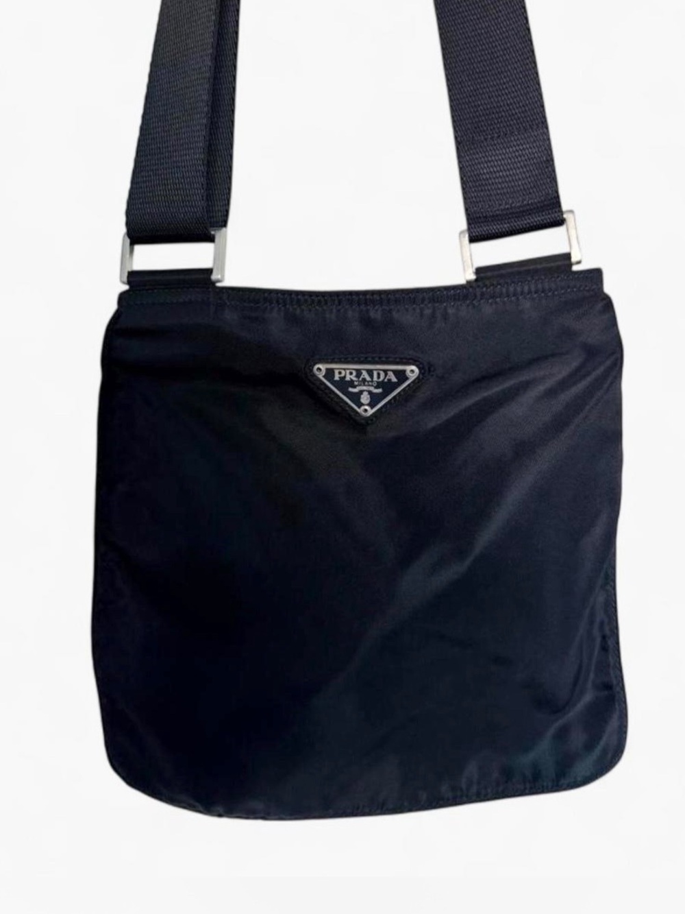 Prada🌟Black Unisex like new condition! Prada Crossbody Bag. Offers welcome! - Picture 11 of 11